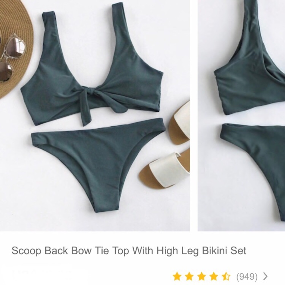 New Tie bikini swimsuit